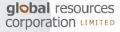 Global Resources Corporation Limited Stock Market Press Releases and Company Profile