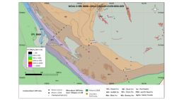 Figure 2: EPL3669, Barking Gecko Prospect drill hole locations