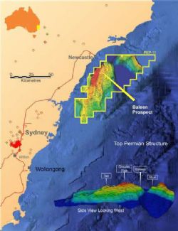 Location of PEP 11 offshore Australia
