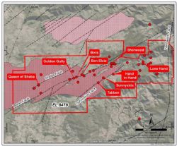 Figure 1: Enmore Gold Project –