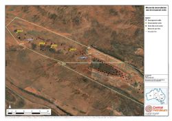 Figure 1: Location of Mereenie recompletion and new development wells