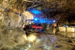 Photo 1 – Underground development drive