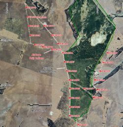 Figure 1 – Location of the 2020 Aircore Drilling Campaign