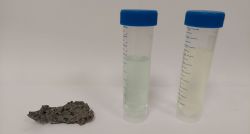 Figure 1: Dysprosium (Dy) and terbium (Tb) alloy feed material