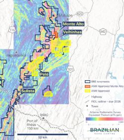 Figure 1: Rocha da Rocha Province geophysical map