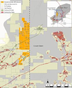 Cooper Basin permits, South Australia