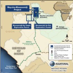 Mayoko Region Permit Location Map