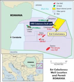 Est Cobalcescu Well Location and Permit Romania - Beach Energy BPT