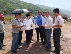 Figure 2. Representatives from the Xingshan Government, YXGC and Triton