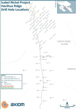 Figure 2 New drilling highlights at Havihua Ridge