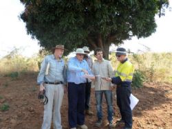 Figure 2: Team near the Namangale 2