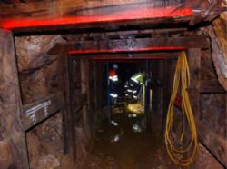 Talisman and Terra Firma underground teams hard at work finalizing sets