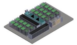 CMABR plant consisting of 5 CMABR units