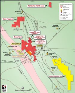 Binduli Project tenement locations and prospects