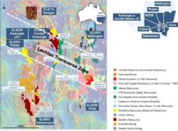 Location of Emmerson's NSW Projects (blue outline).