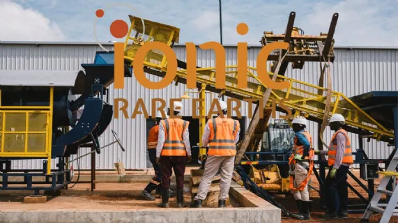 IONIC TECHNOLOGIES PRODUCES HIGH PURITY TERBIUM OXIDE