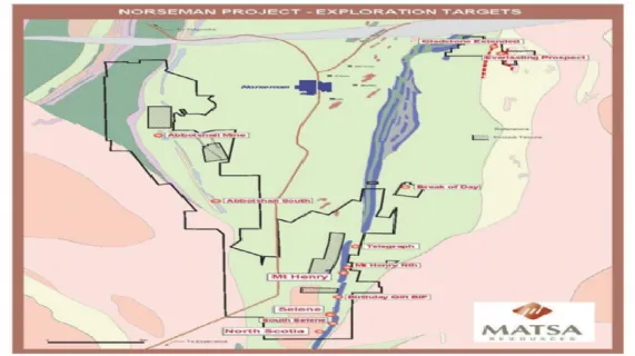 Norseman Project Location and prospects