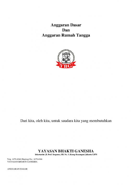 picture_Anggaran Dasar Art Yayasan Bhakti Ganesha