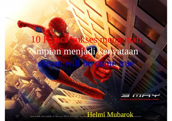 picture Power Point Motivasi - 10 Kunci Sukses