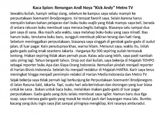 picture Power Point Motivasi - Kaca Spion Renungan Andi Noya Kick Andy