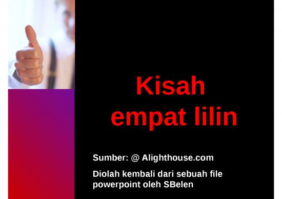 picture1_Power Point Motivasi - Kisah Empat Lilin