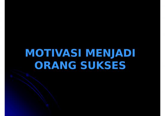 picture Power Point Motivasi - Motivasi Menjadi Orang Sukses