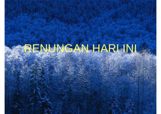picture Power Point Motivasi - Renungan Hari Ini