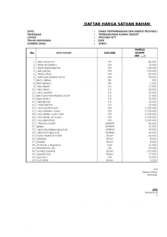 picture1_Excel Sheet Download 154 | Rab Rumah Genset