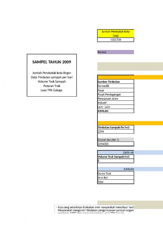 picture_Excel Sheet Download 158 | Perhitungan Sampah Padat Excel