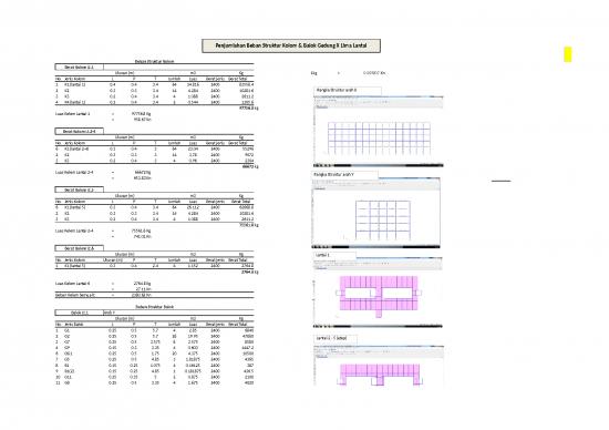 picture1_Excel Sheet Download 160 | Perhitungan Beban Gedung Lima Lantai Excel