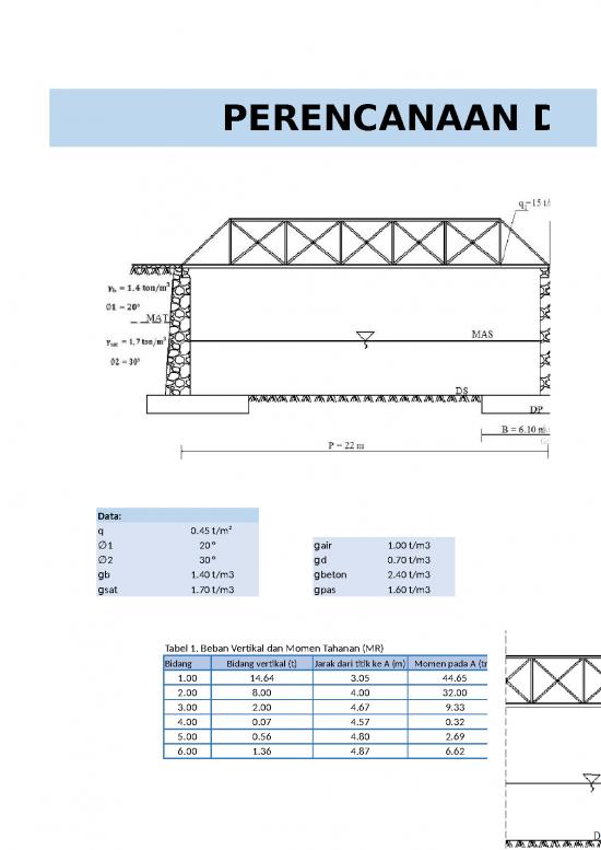 picture1_Excel Sheet Download 161 | Perhitungan Perencanaan Pondasi Jembatan