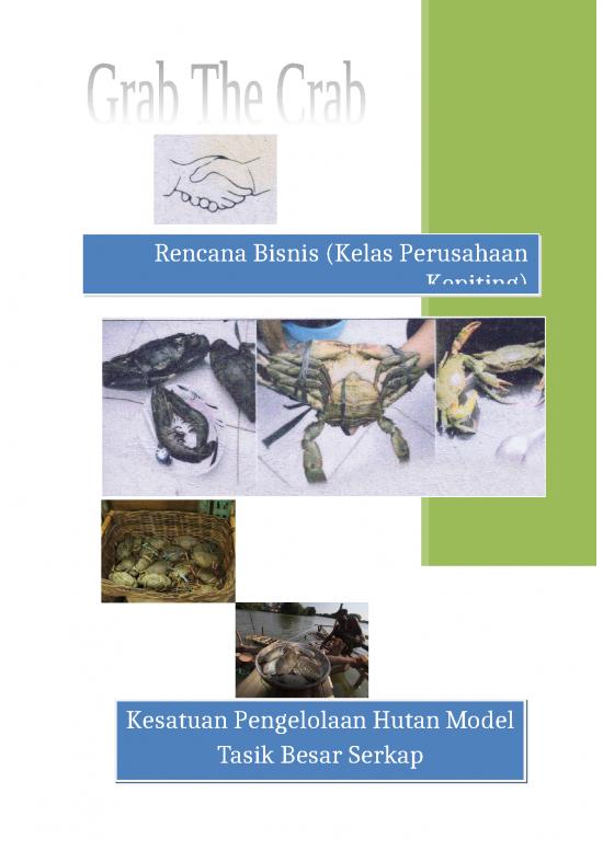 picture Presentasi Rencana Bisnis 198 | Rencana Bisnis Kelas Perusahaan Kepiting