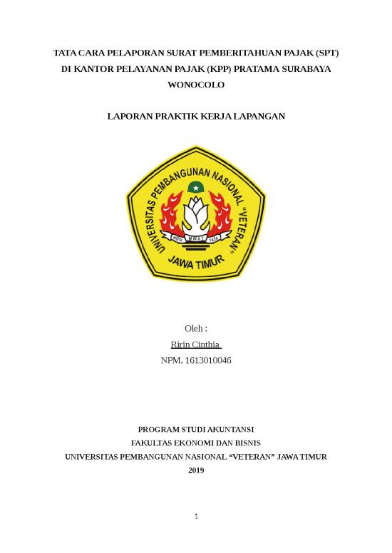 picture_Laporan Doc 227 | Makalah Tata Cara Pelaporan Surat Pemberitahuan Pajak Spt