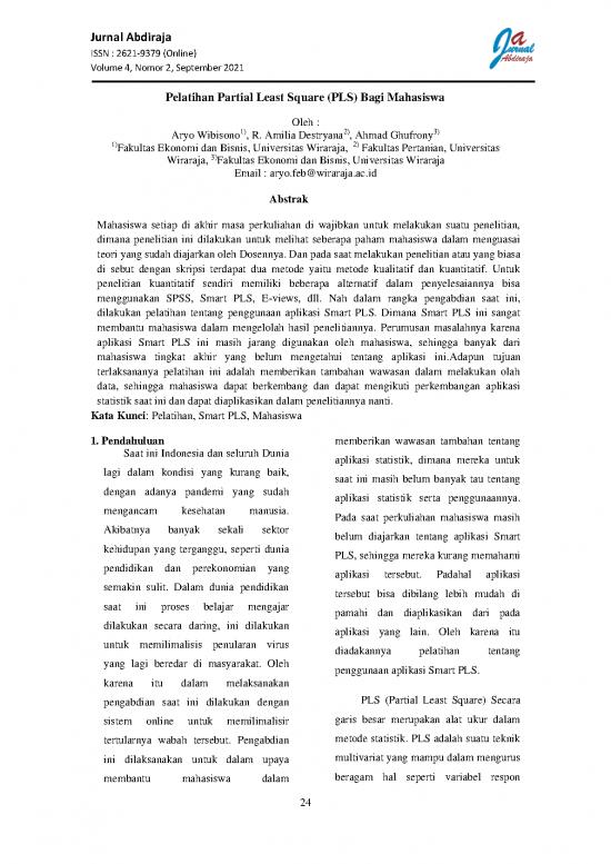 picture_Pertanian Pdf 283 | Pelatihan Partial Least Square Pls Bagi Mahasiswa