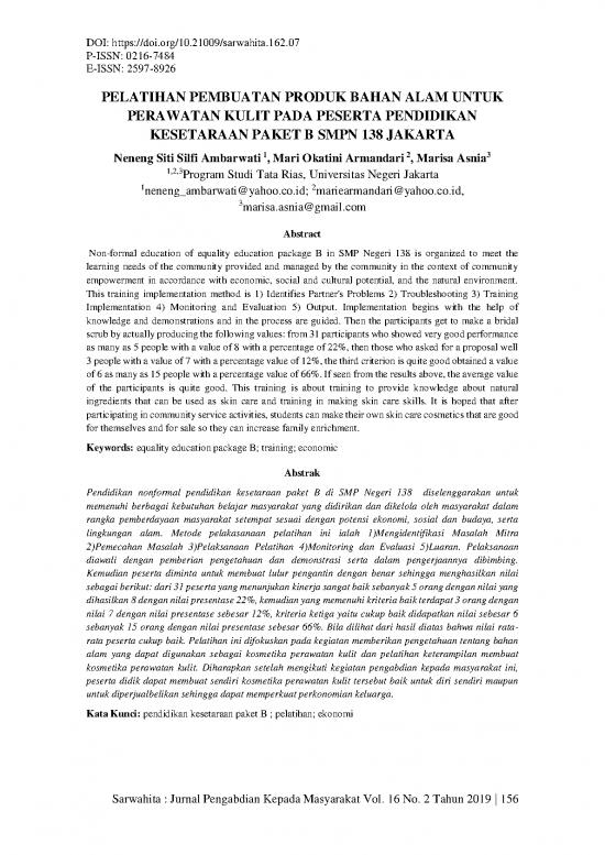 picture1_The Environment Pdf 287 | Pelatihan Pembuatan Produk Bahan Alam Untuk Perawatan Kulit