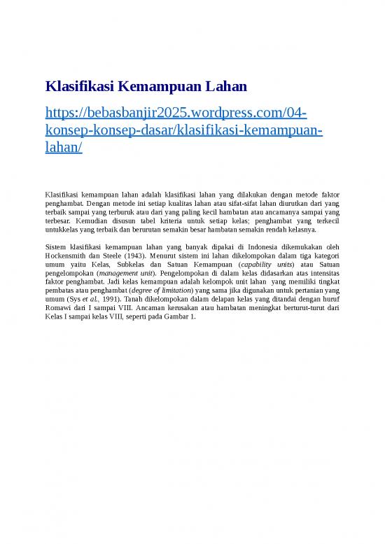 picture_Klasifikasi Kemampuan Lahan Sig