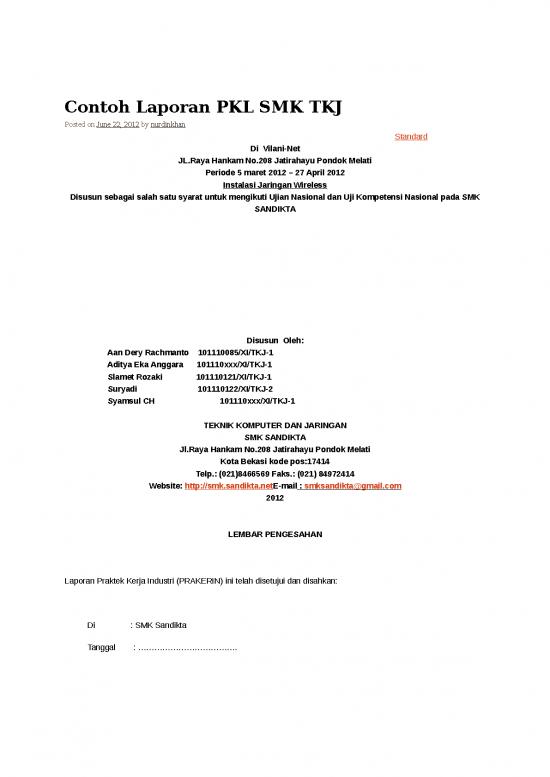 picture_Laporan Doc 315 | Contoh Laporan Pkl Smk Tkj