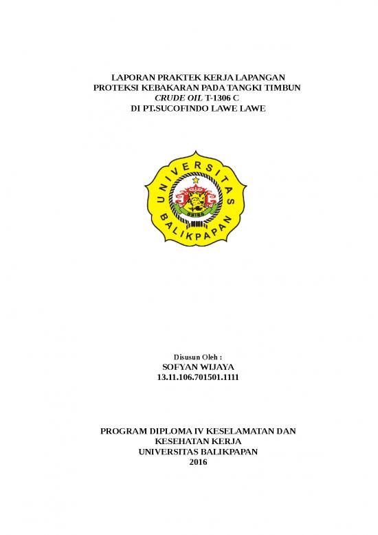 picture Diploma Format Word 321 | Laporan Praktek Kerja Lapangan Proteksi Kebakaran Pada Tangki Timbun