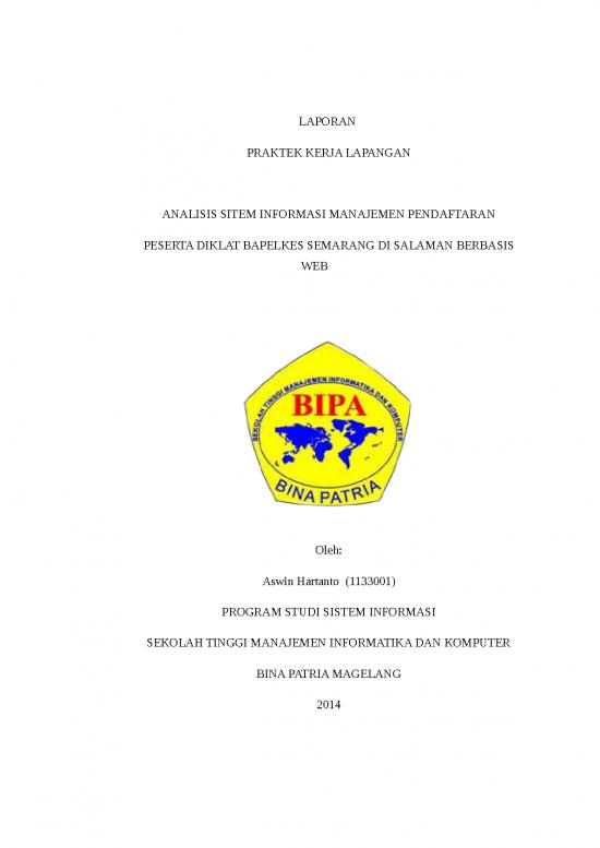 picture_Laporan Doc 337 | Laporan Pkl Analisis Sitem Informasi Manajemen Pendaftaran