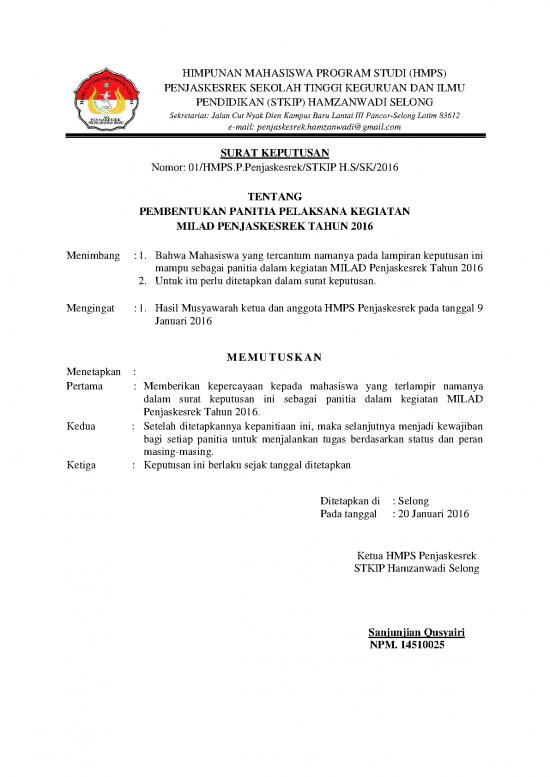 picture_Materi Himpunan Pdf 392 | Laporan Pertanggungjawaban Kegiatan Mahasiswa