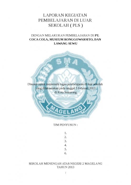 picture1_Laporan Doc 435 | Contoh Laporan Perjalanan Pt Coca Cola