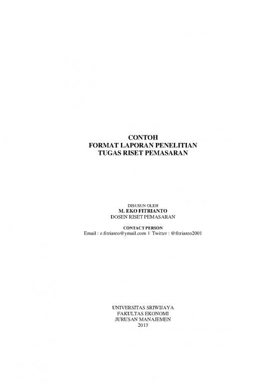 picture Laporan Pdf 468 | Format Laporan Penelitian Riset Pemasaran