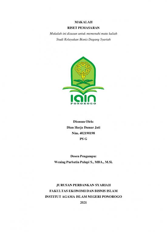 picture Makalah Pdf 478 | Makalah Riset Pemasaran