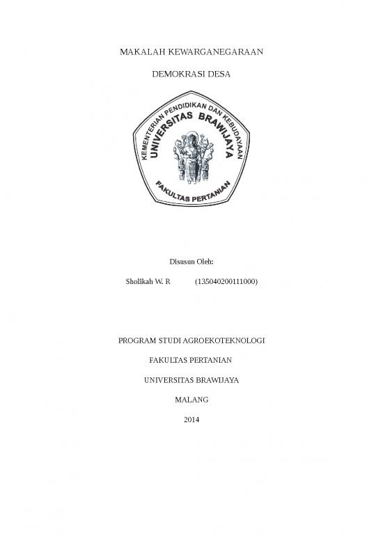 picture1_Contoh Makalah Tentang Desa 652 | Makalah Kewarganegaraan Demokrasi Desa