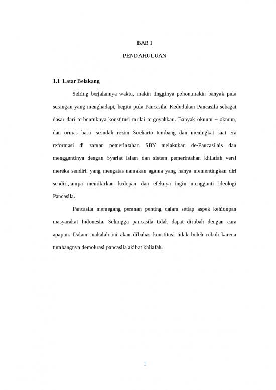 picture Contoh Pendahuluan Makalah Agama 657 | Makalah Kewarganegaraan Hubungan Konstitusi Dengan Dasar Negara