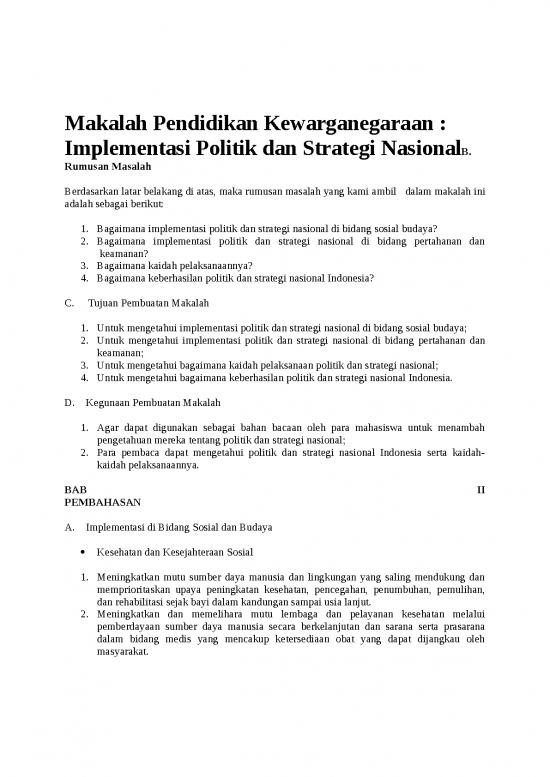 picture_Makalah Kewarganegaraan Implementasi Politik Dan Strategi Nasional