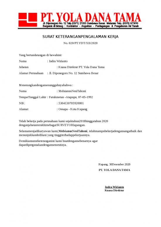 picture Surat Keterangan Pengalaman Kerja 3
