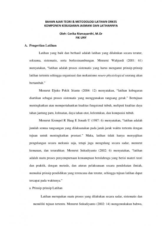 picture Organisasi Adalah Pdf 949 | Komponen Kebugaran Jasmani Dan Latihannya