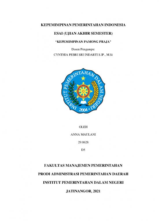 picture Manajemen Pdf 979 | Makalah Kepemimpinan Pemerintahan Indonesia