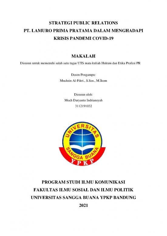 picture Laporan Pdf 985 | Makalah Startegi Public Relation Perusahaan Menghadapi Covid19
